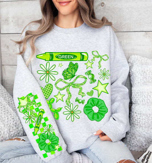 Green Girl w/sleeves