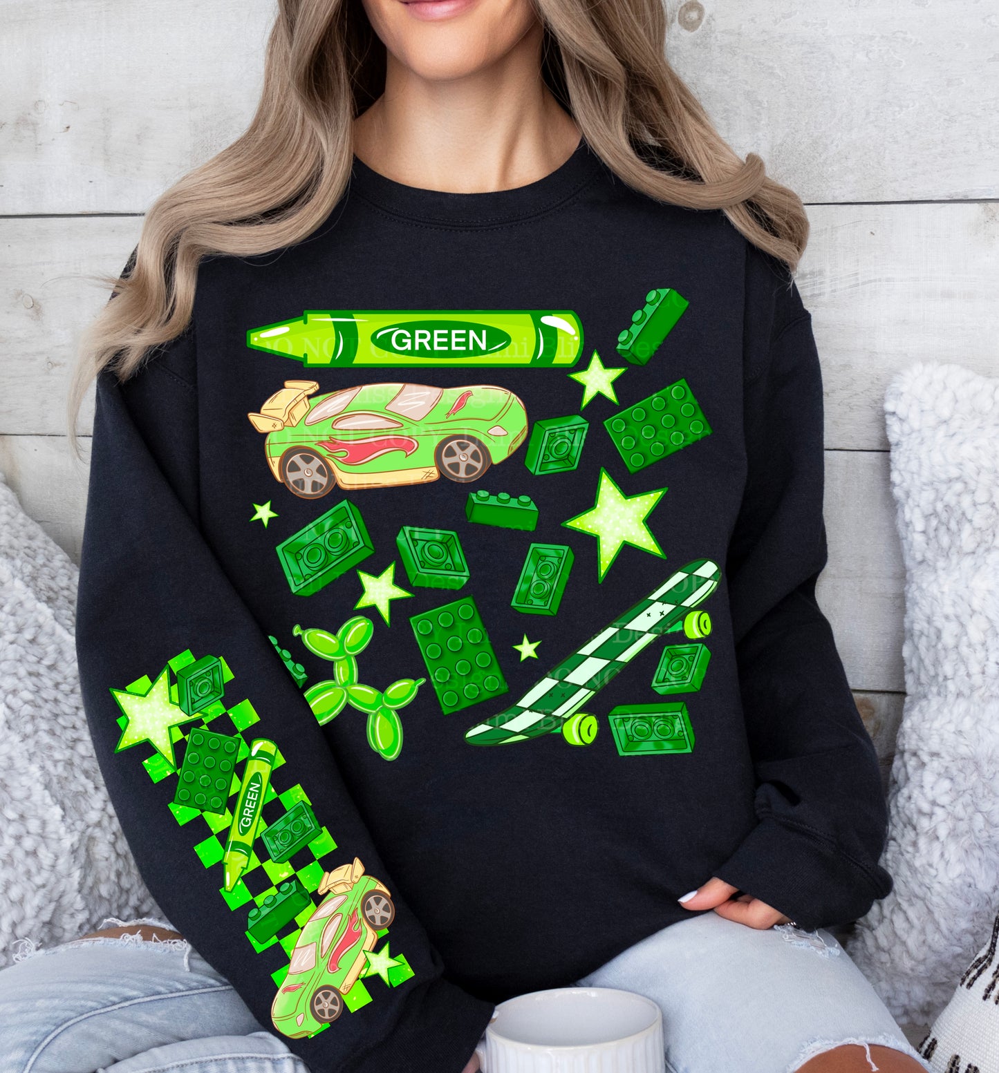 Green Boy w/sleeves