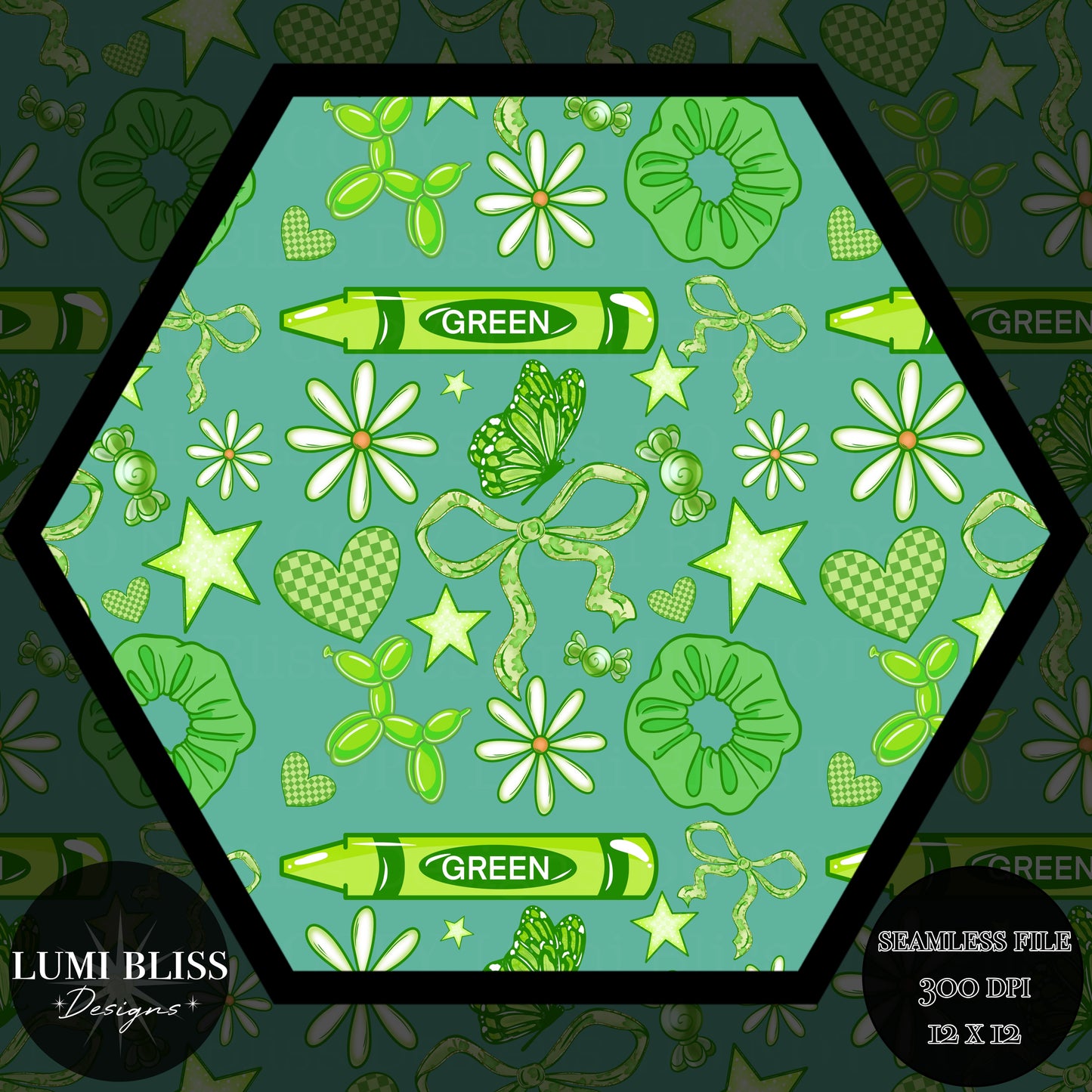Green Girl Set