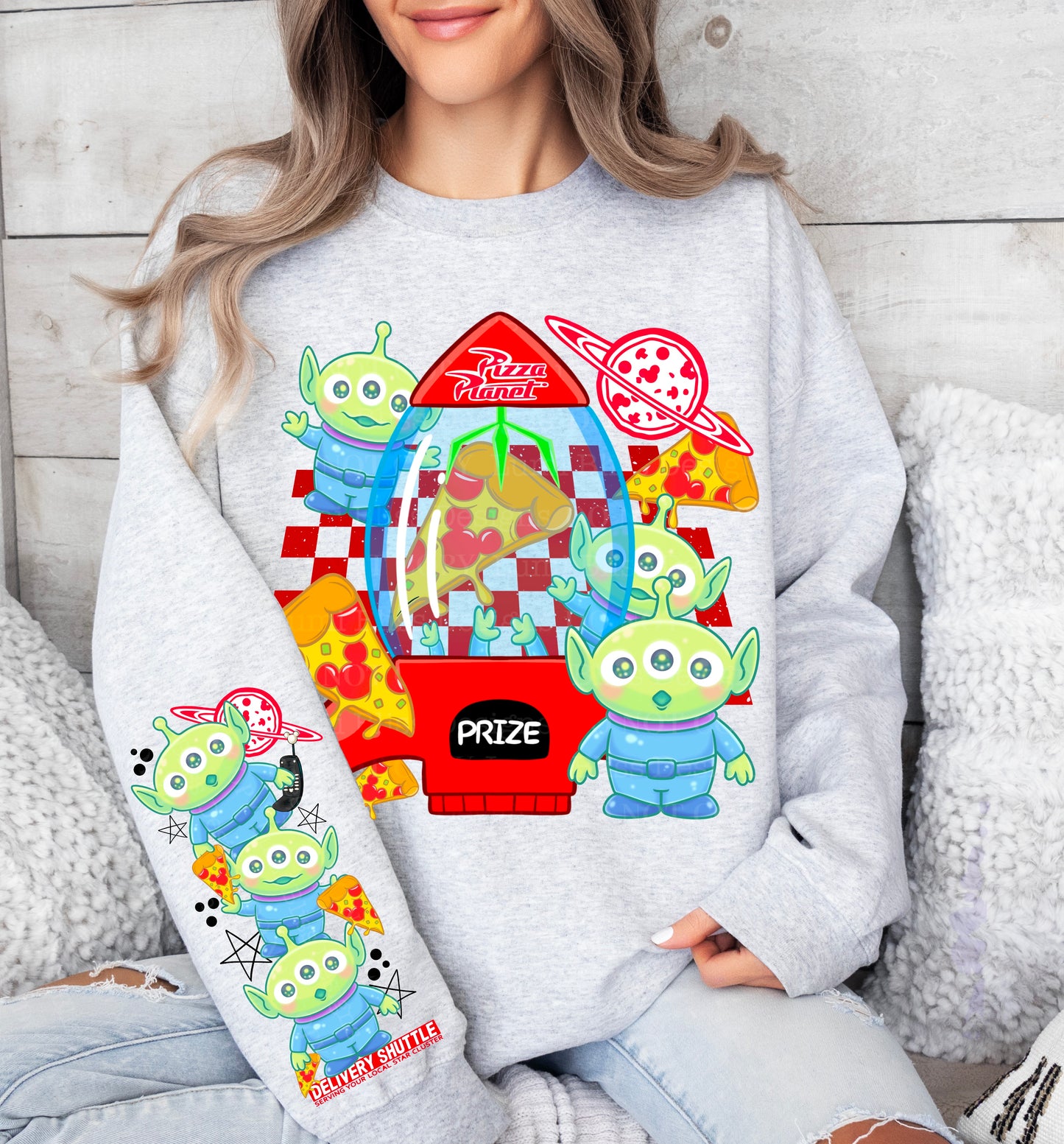 Pizza Planet w/sleeves