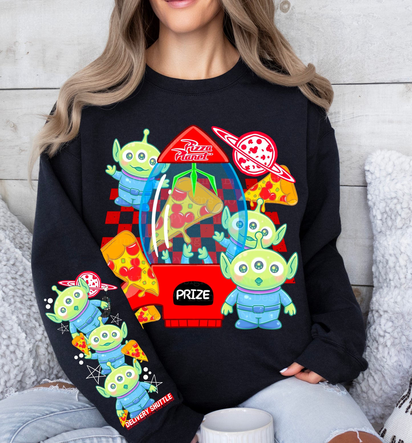 Pizza Planet w/sleeves