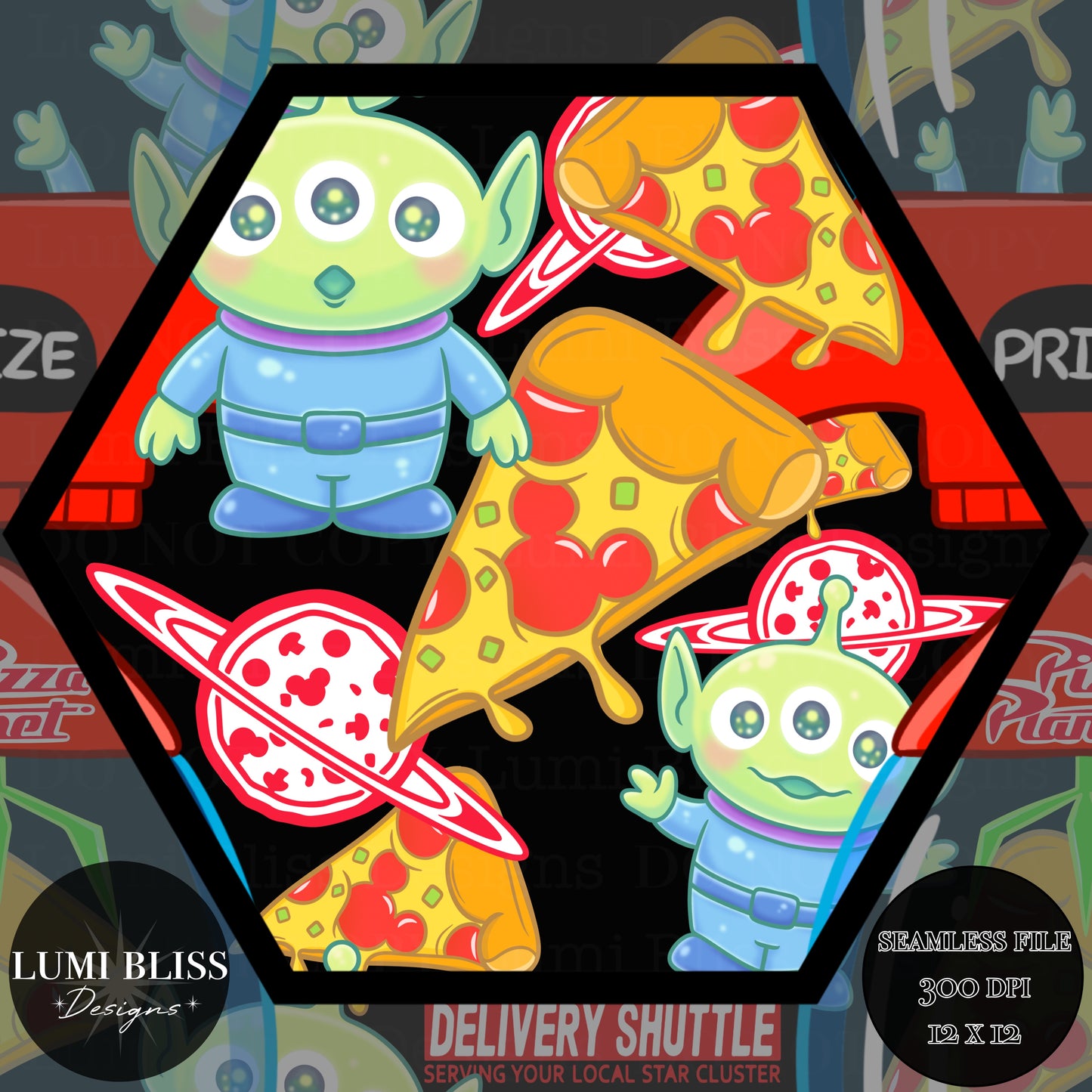 Pizza Planet Seamless