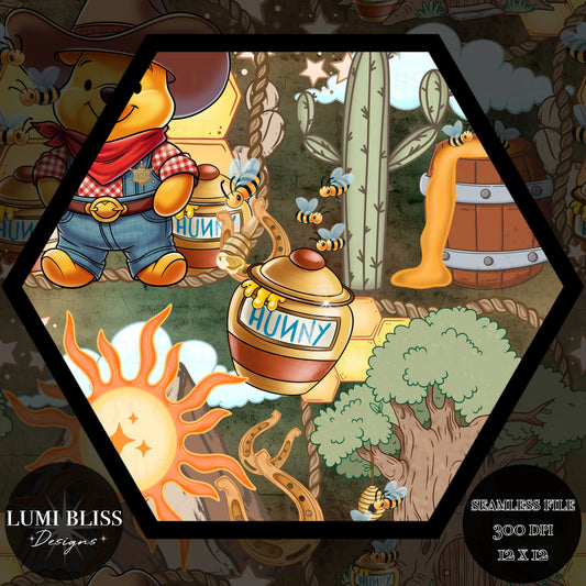 Western Acre Woods Seamless