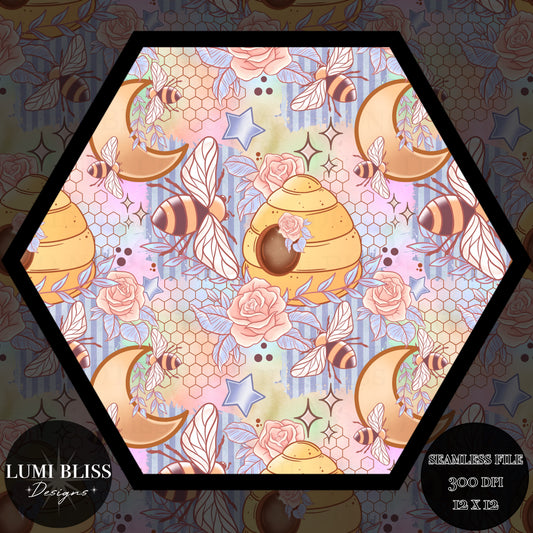 Whimsical Hive Seamless