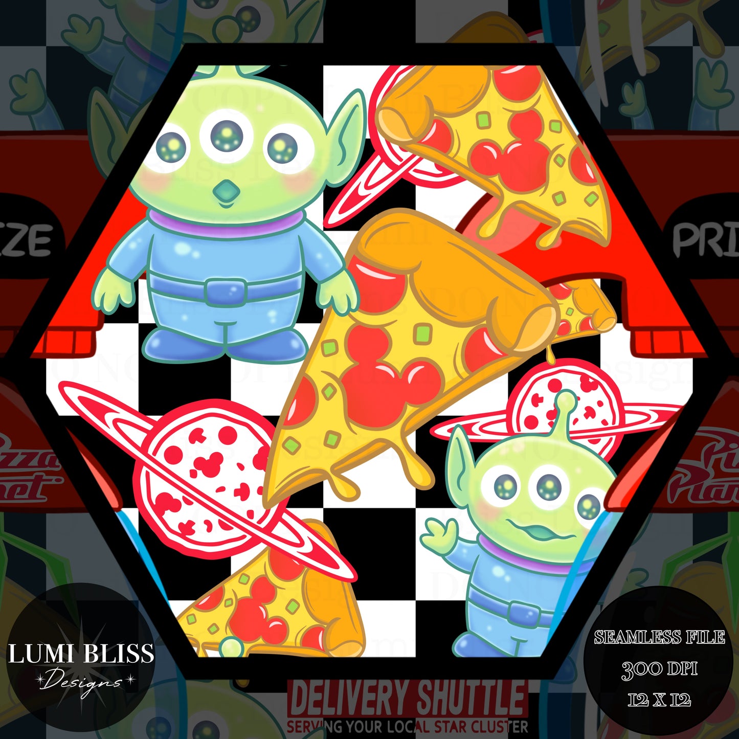 Pizza Planet Seamless