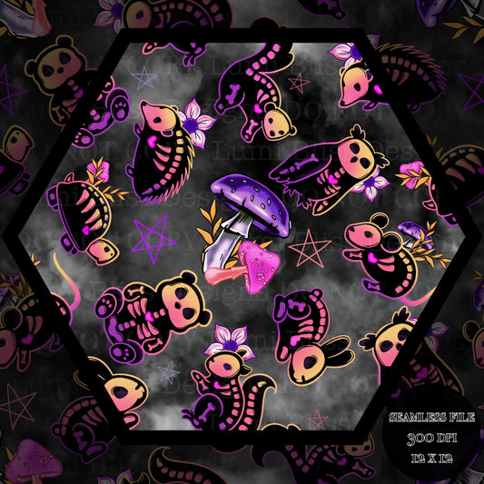 Animals x Bones Seamless