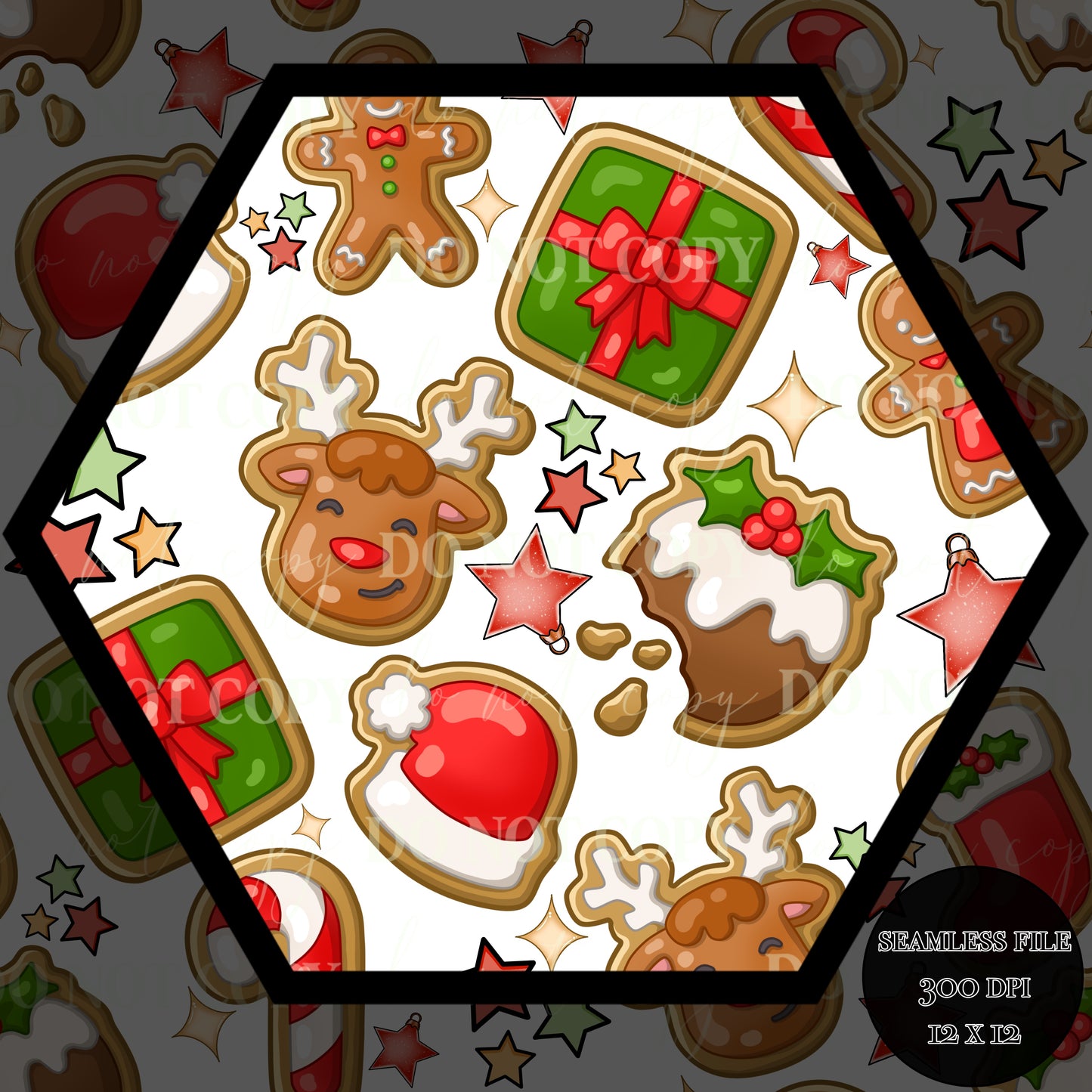 Christmas Cookies Seamless