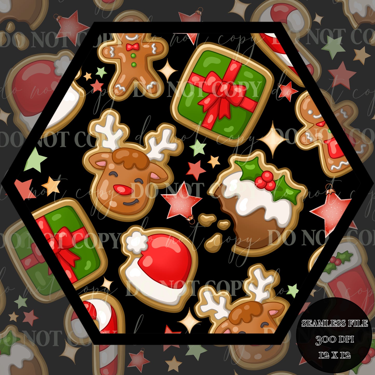 Christmas Cookies Seamless