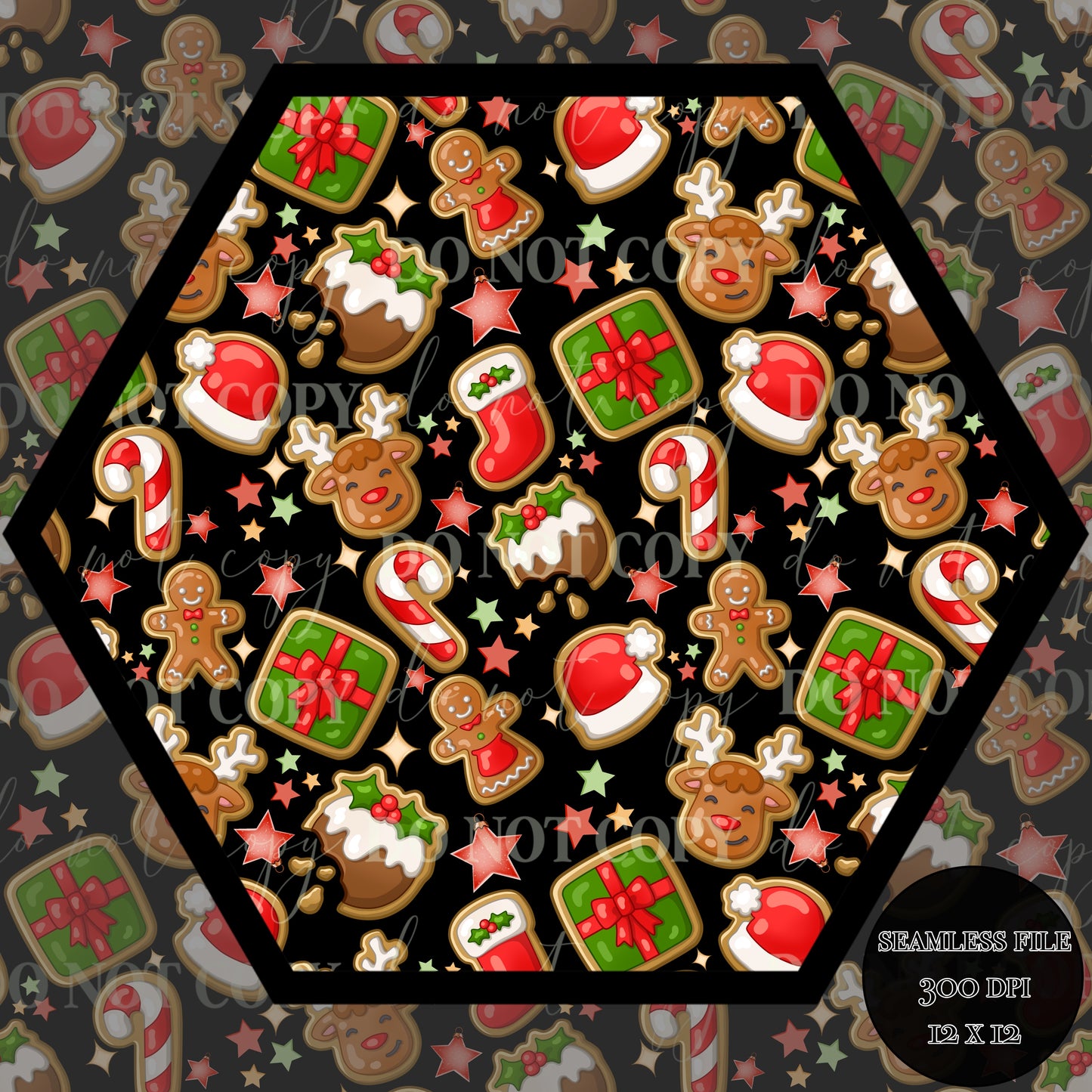 Christmas Cookies Seamless