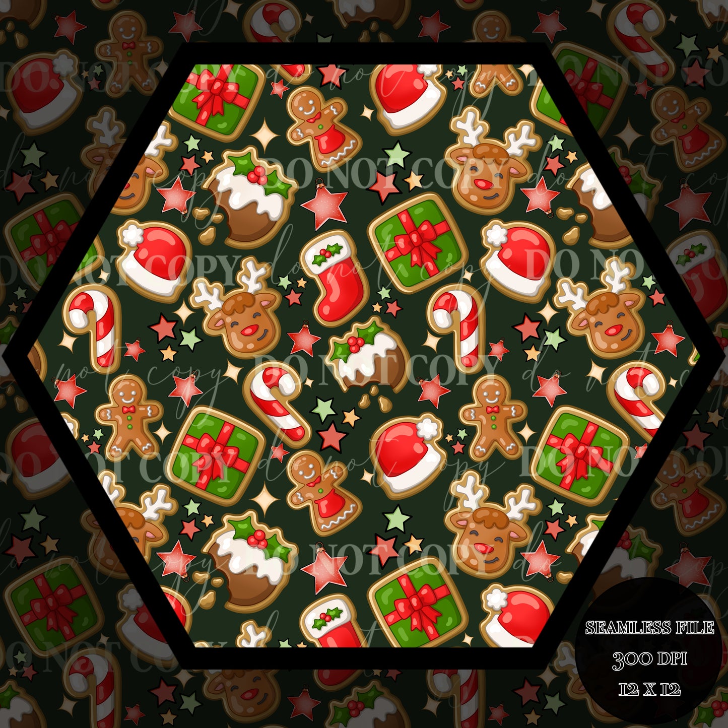 Christmas Cookies Seamless