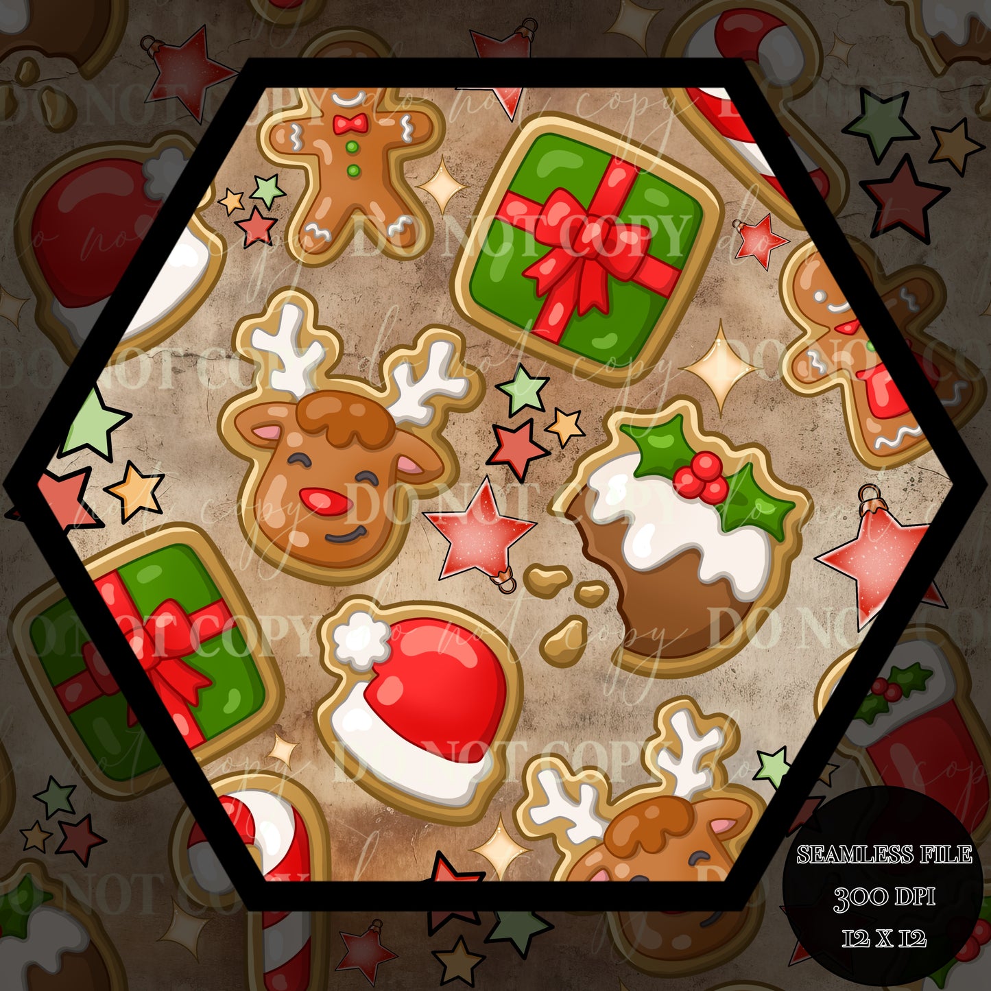 Christmas Cookies Seamless