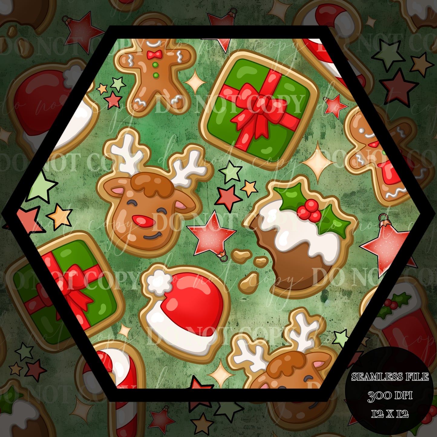 Christmas Cookies Seamless