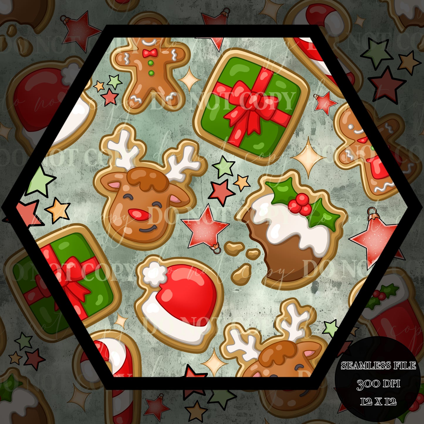 Christmas Cookies Seamless