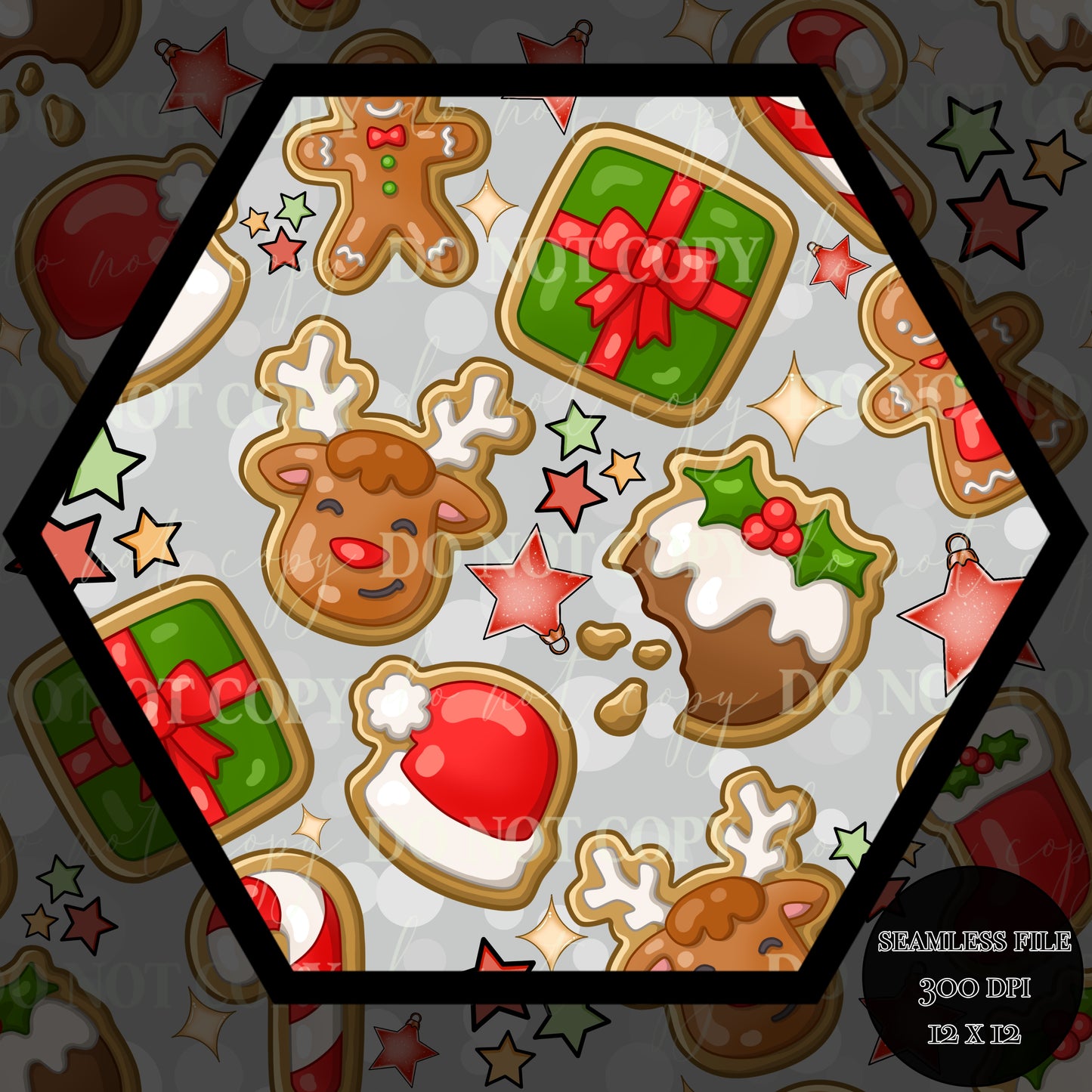 Christmas Cookies Seamless