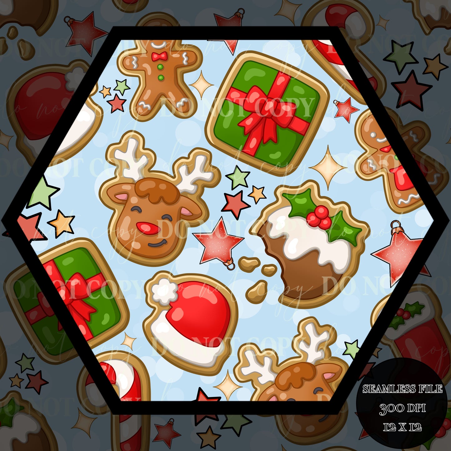 Christmas Cookies Seamless