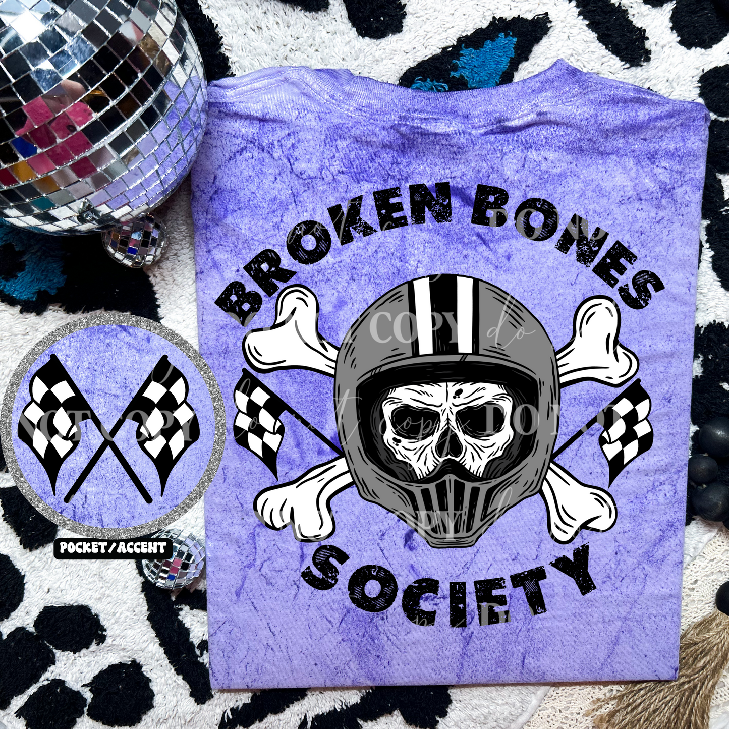 Broken bones society w/pocket