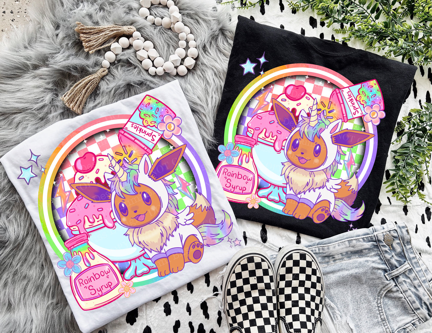 Unicorn Eevee Set