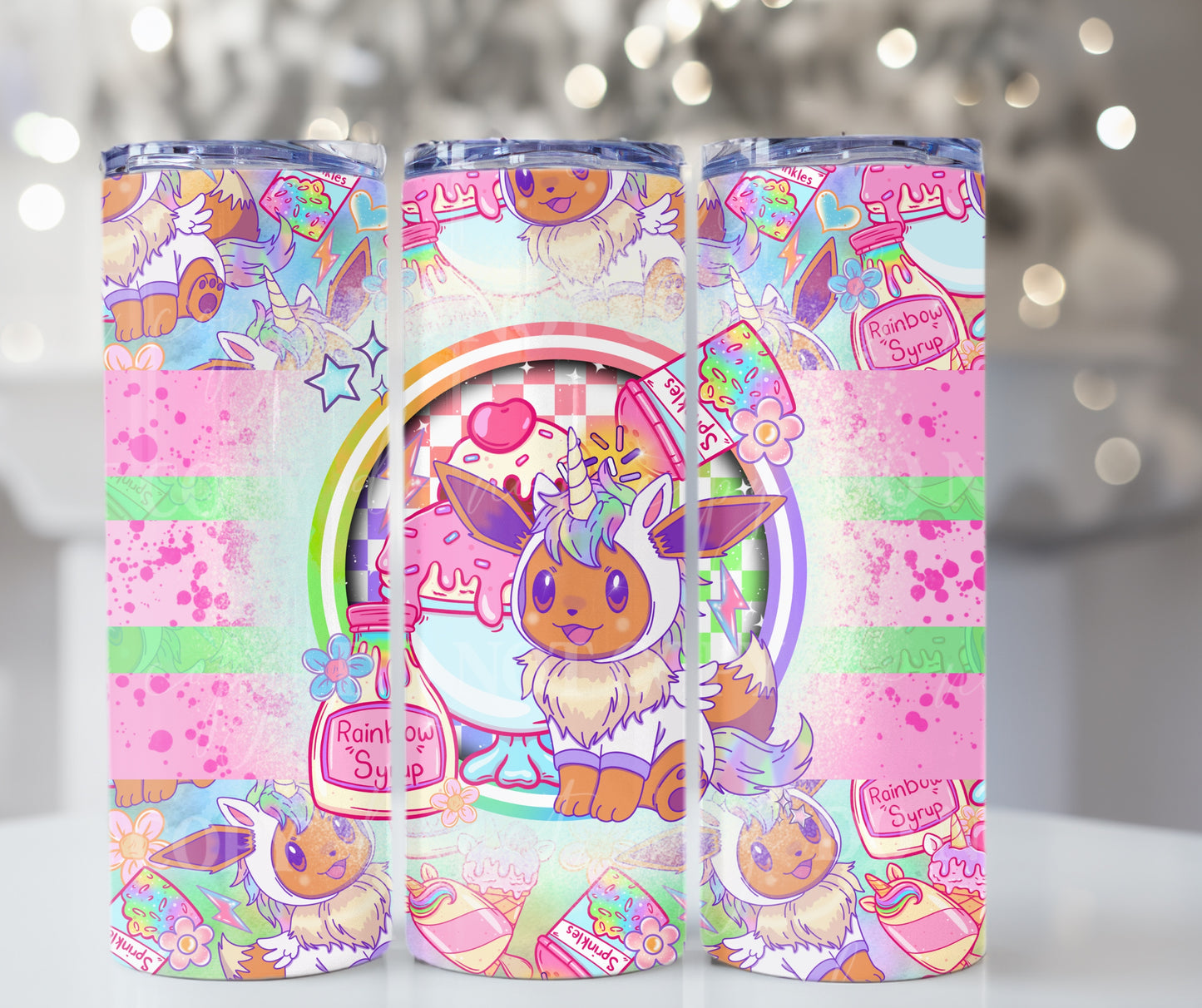 Unicorn Eevee Set