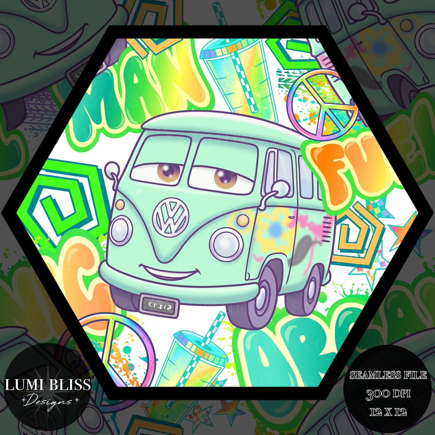 Organic fuel man Seamless