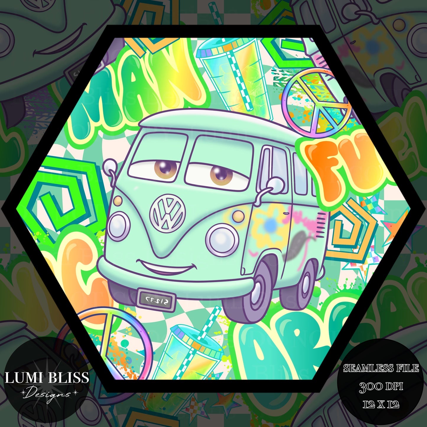 Organic fuel man Seamless