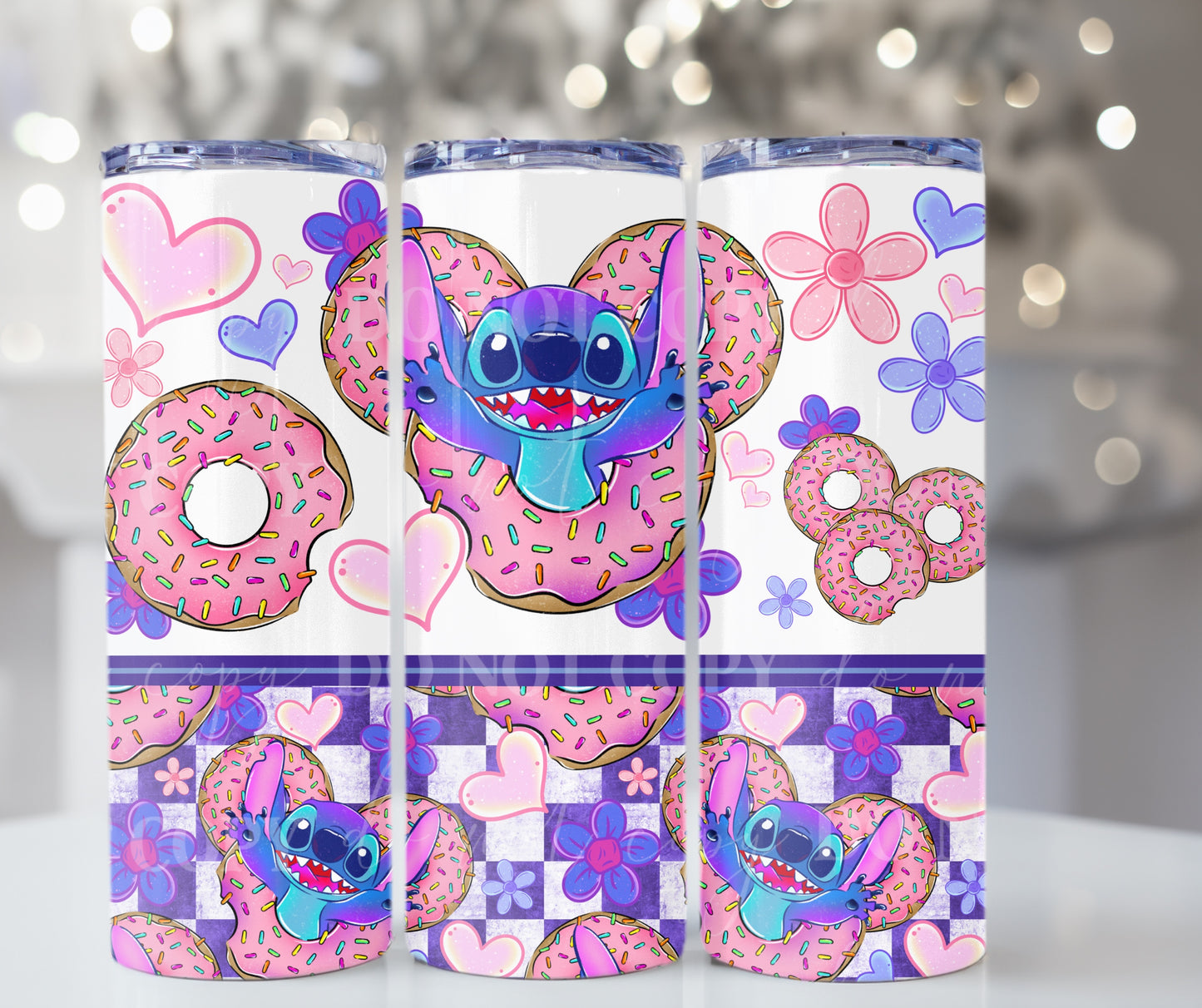 Blue alien cutie 20oz