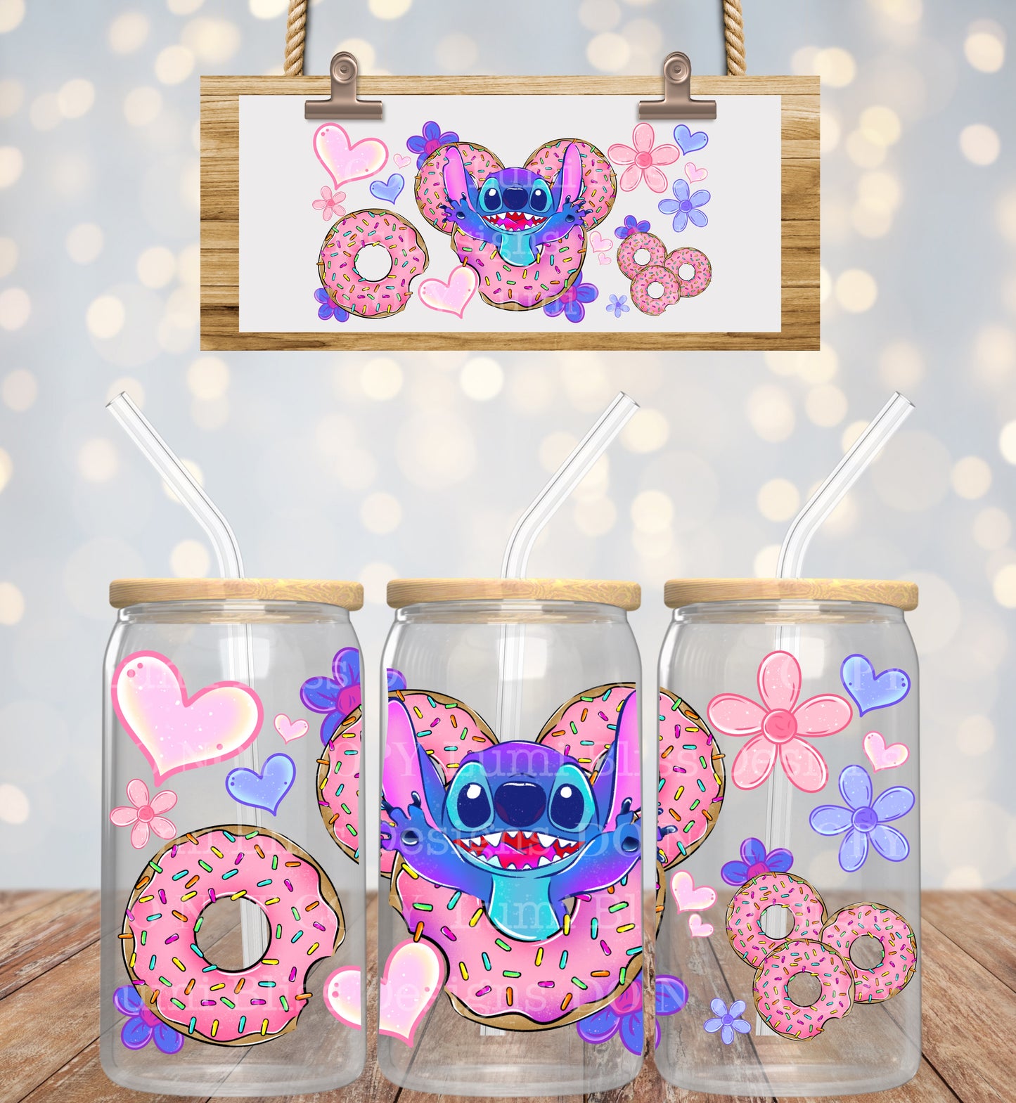 Blue alien cutie 16oz