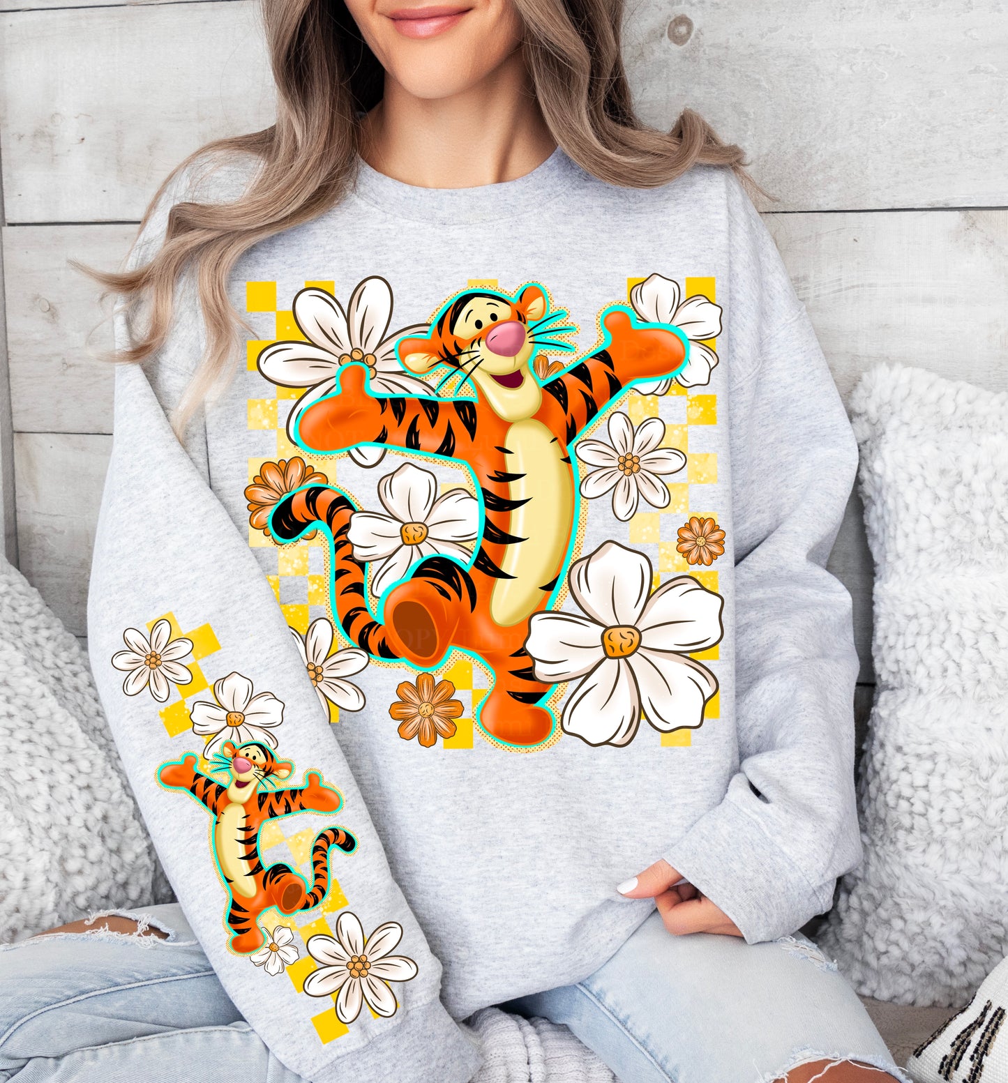 T-florals w/sleeves
