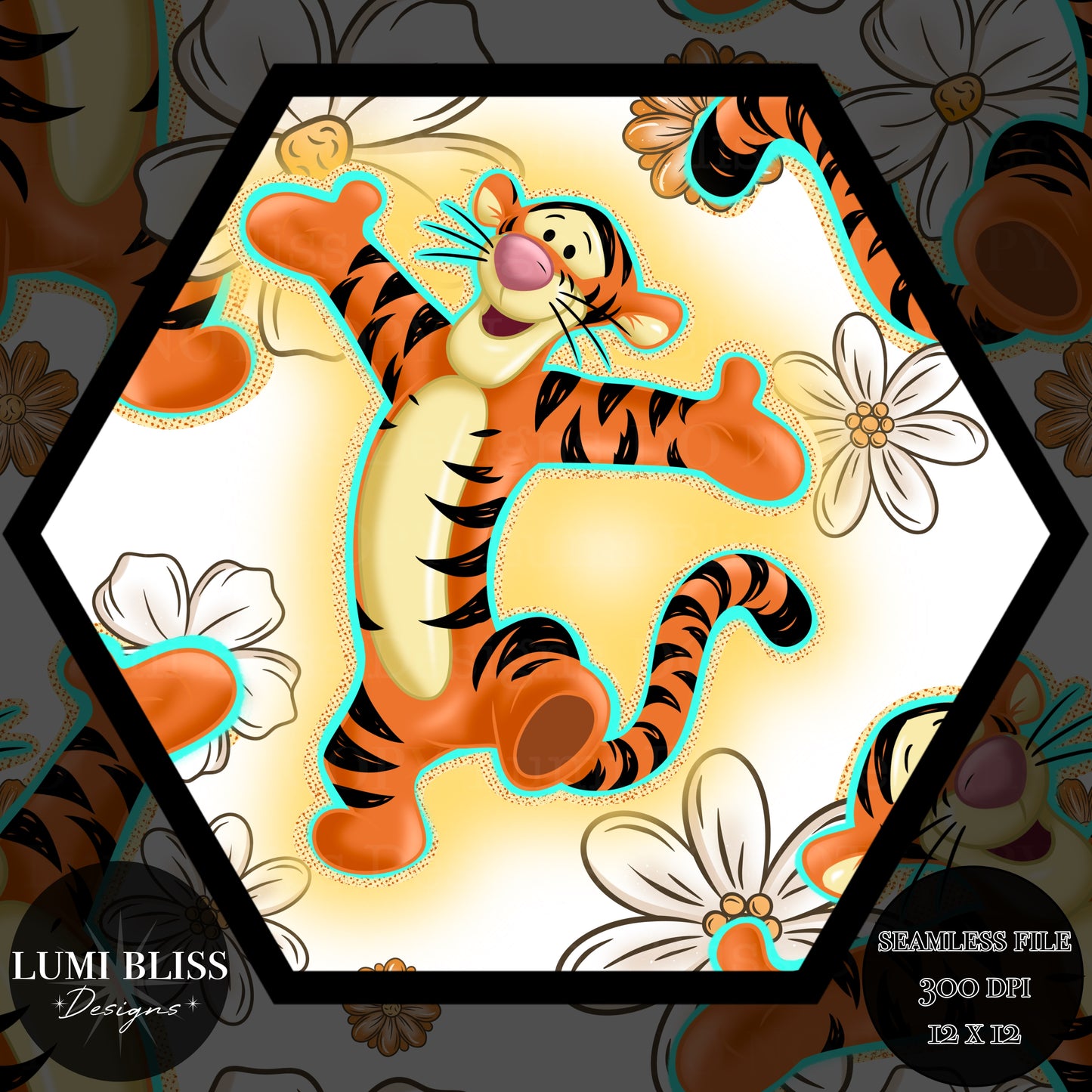 T-florals Seamless