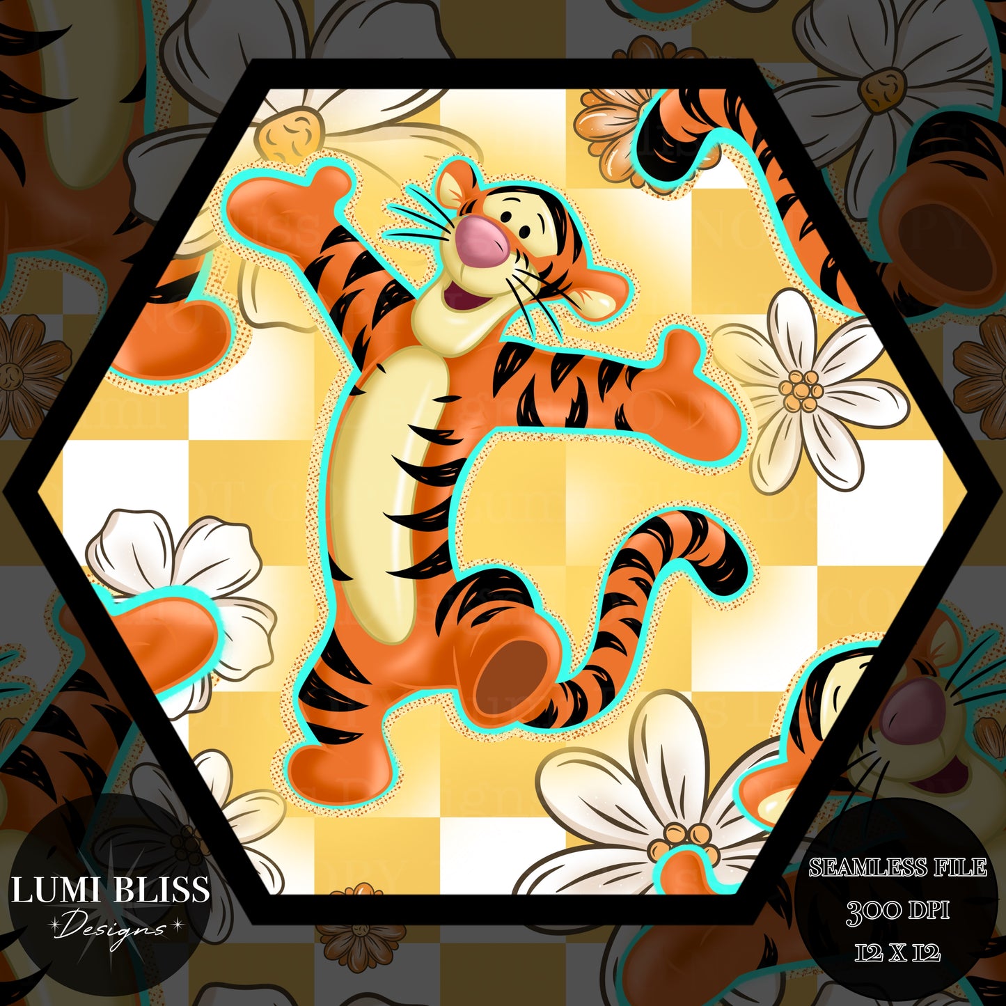 T-florals Seamless