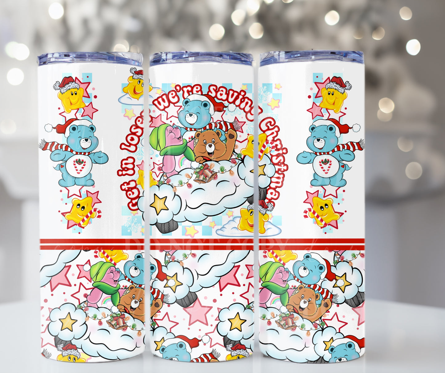 Christmas Care Bear 20oz