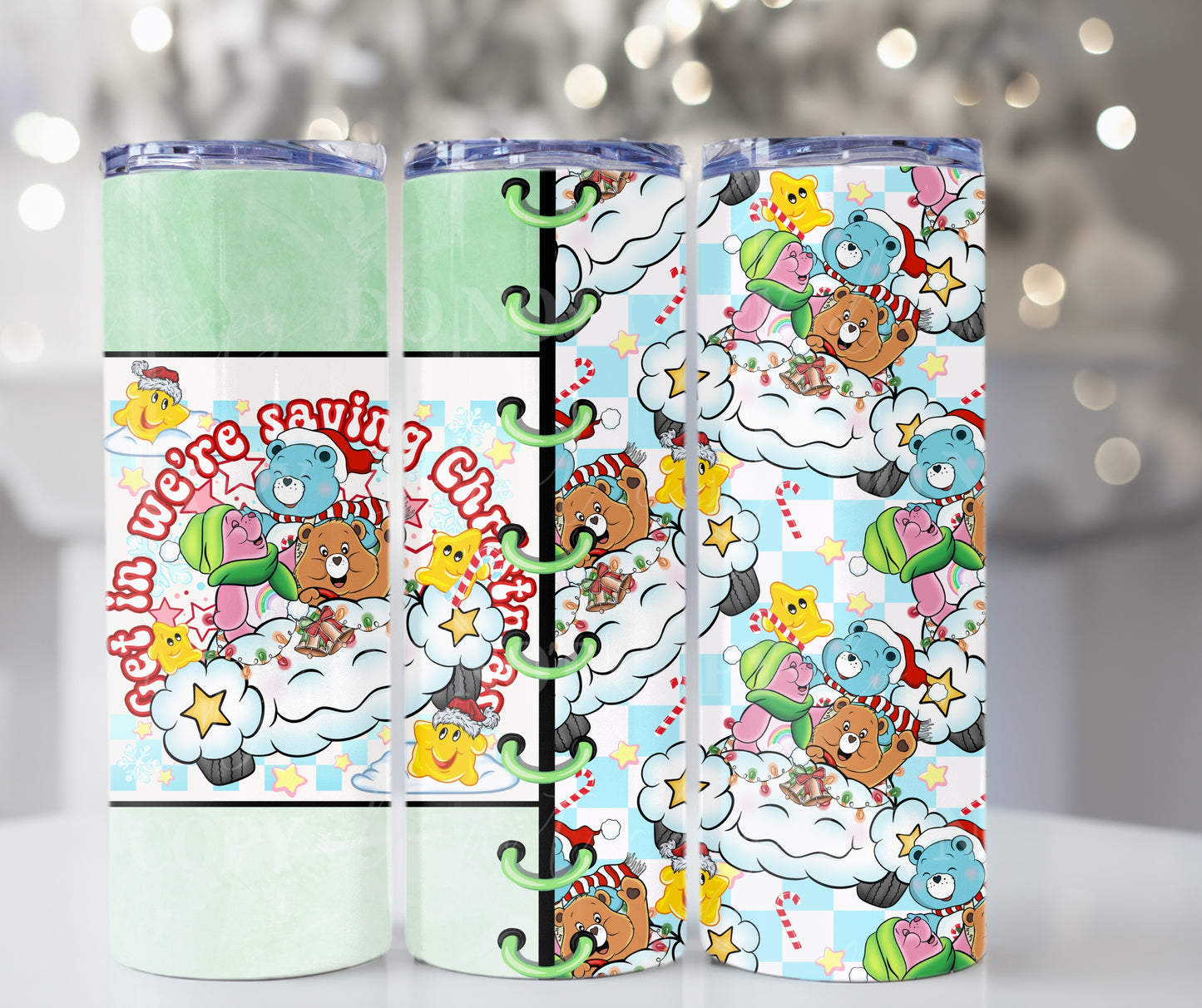 Christmas Care Bear 20oz