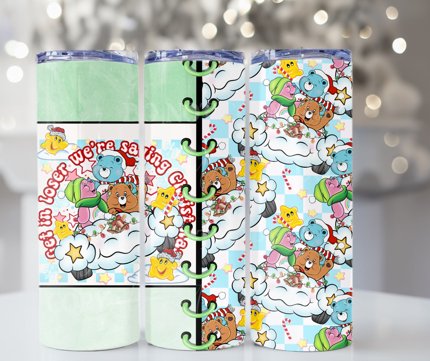 Christmas Care Bear 20oz