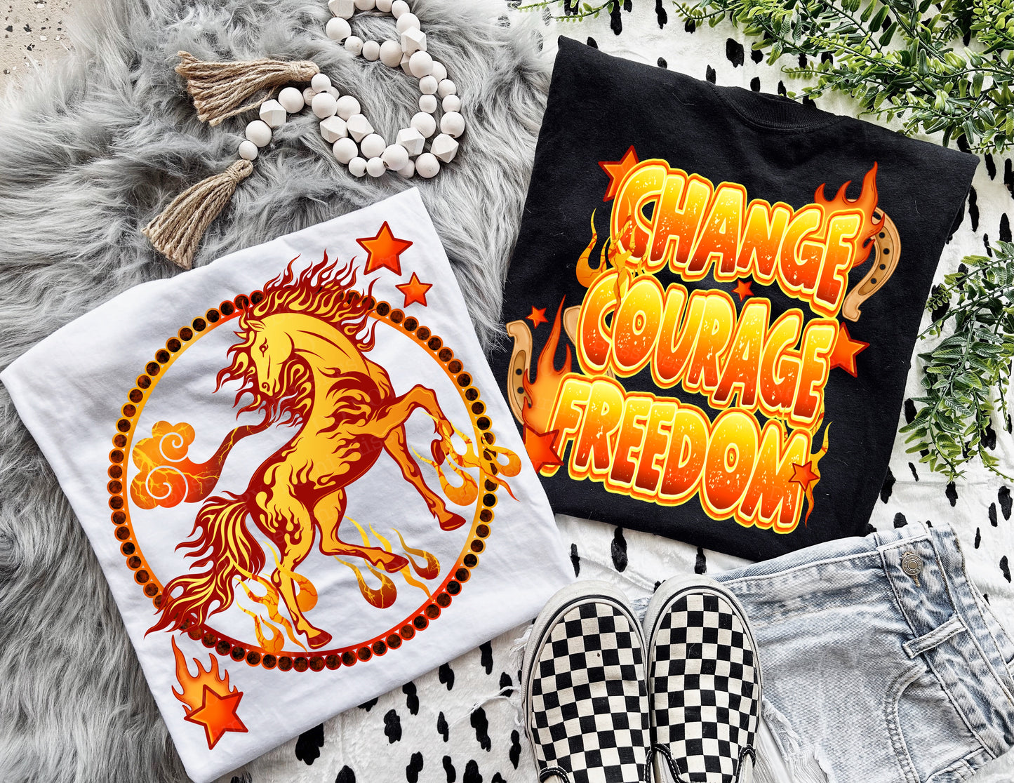 The Fire Horse w/sleeves