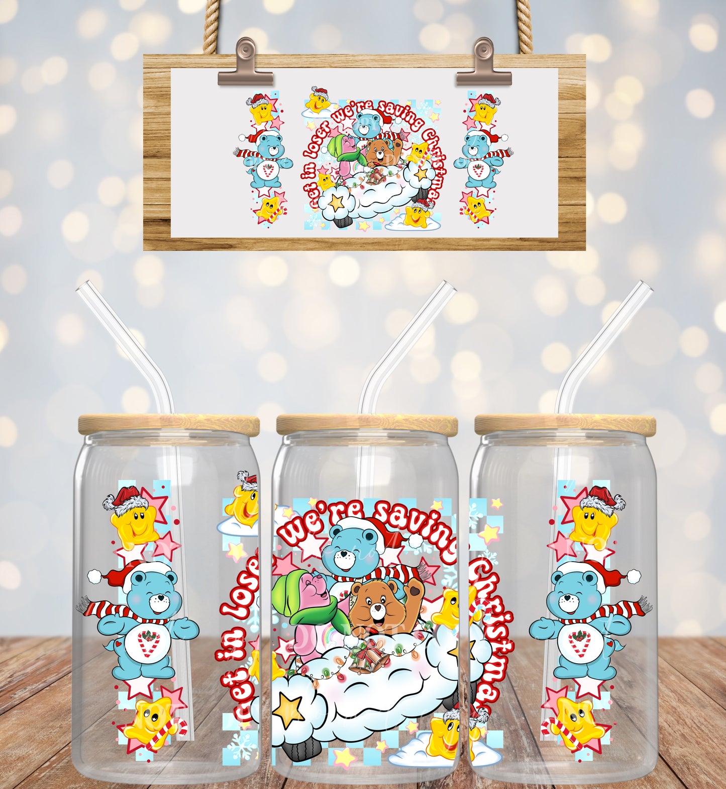 Christmas Care Bear Set