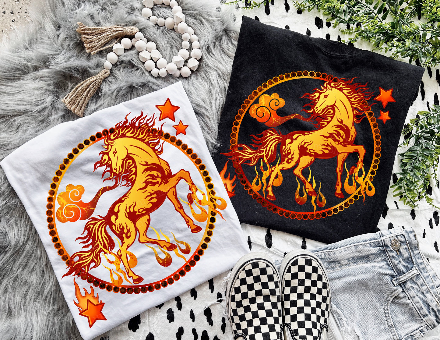 The Fire Horse w/sleeves