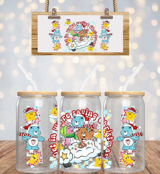 Christmas Care Bear 16oz