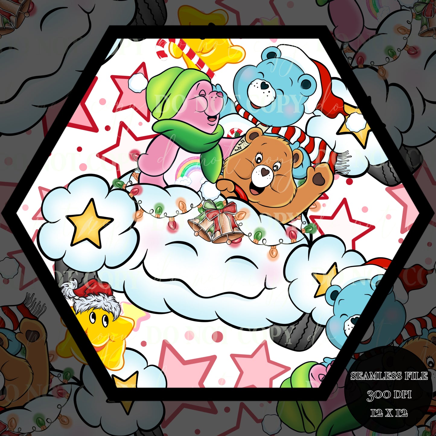 Christmas Care Bear Set