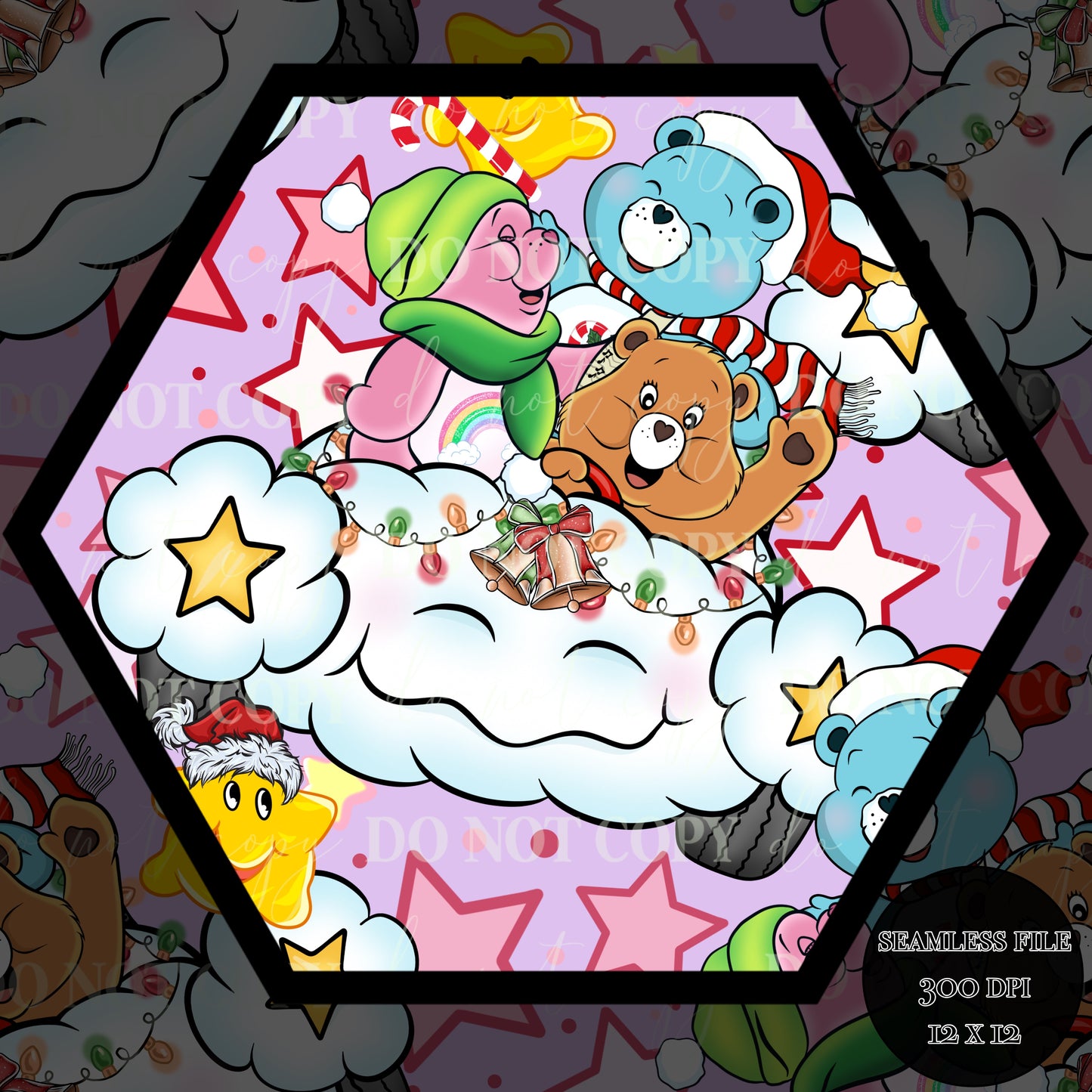 Christmas Care Bear Set