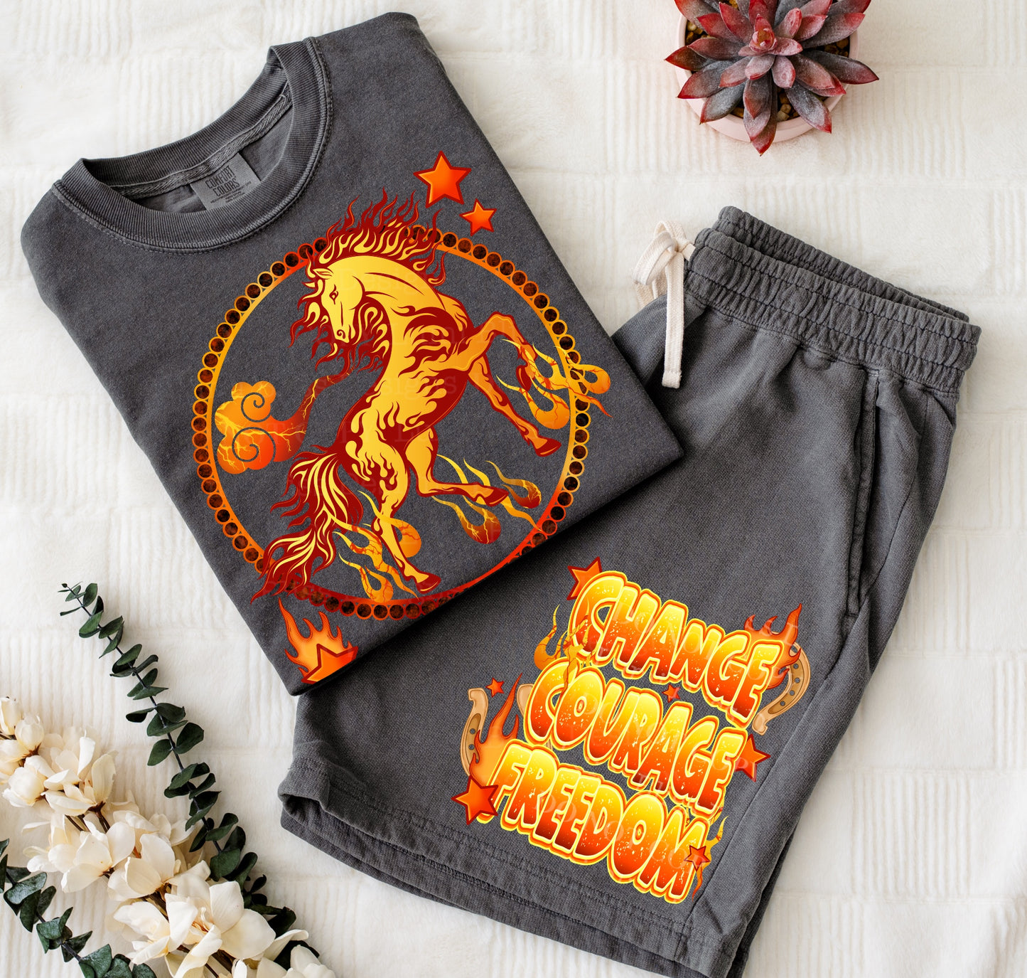 The Fire Horse w/sleeves