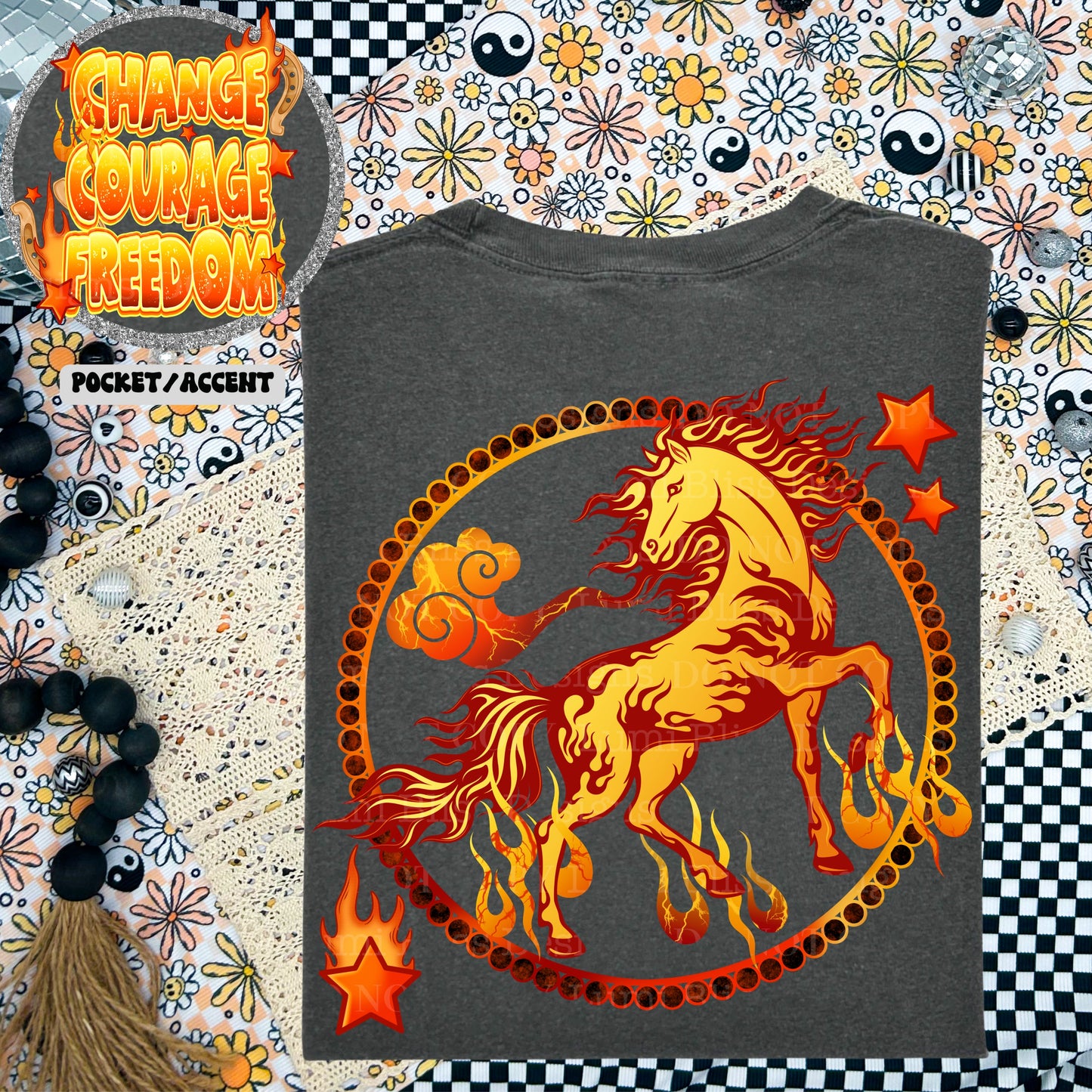 The Fire Horse w/sleeves