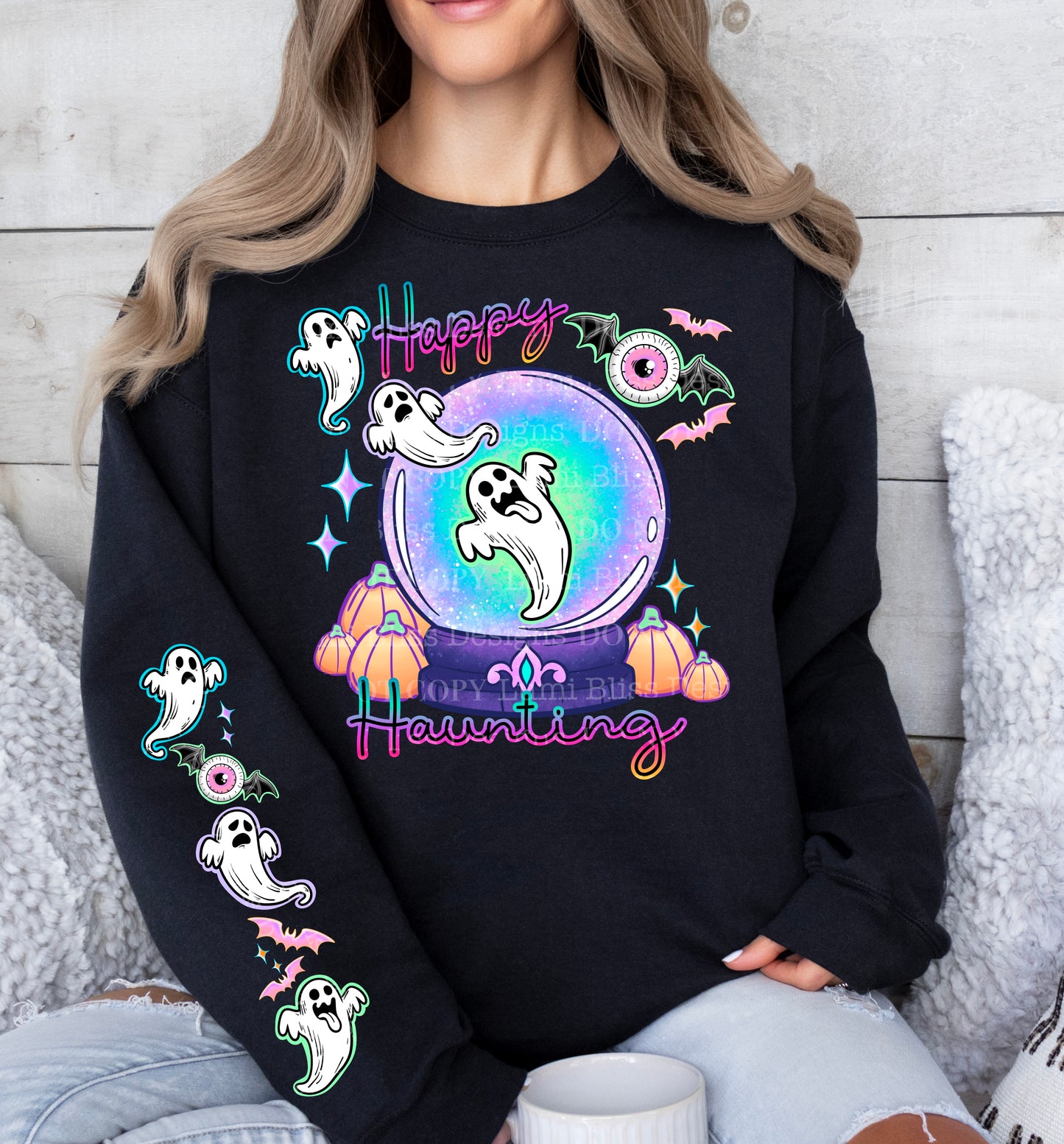 Happy Haunting w/spine/sleeves