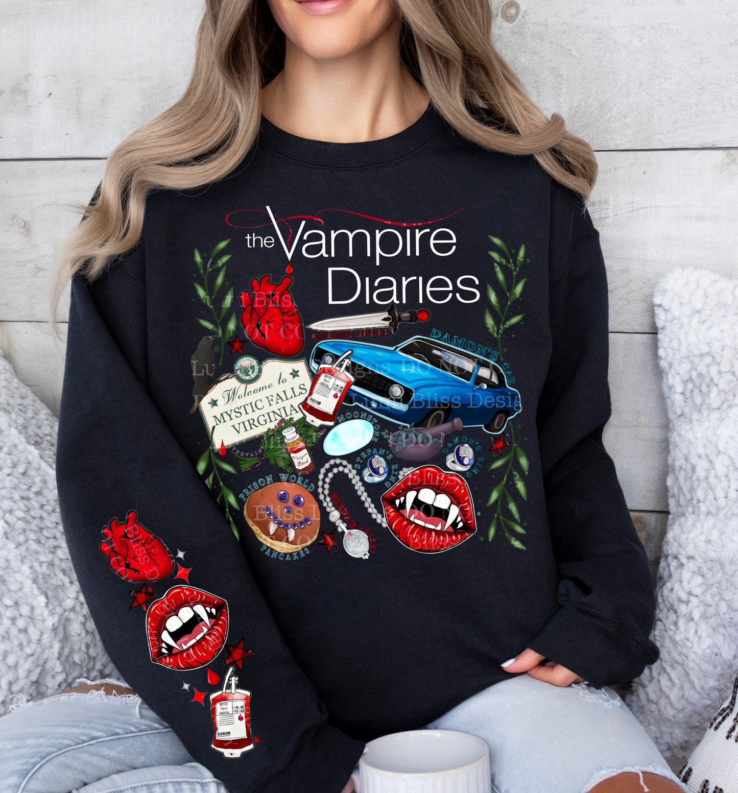 TVD w/sleeves/spine