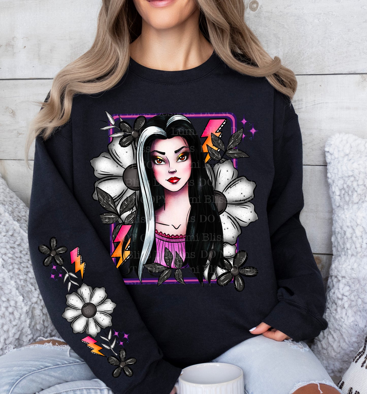 Goth Girl Munster w/sleeves/spine