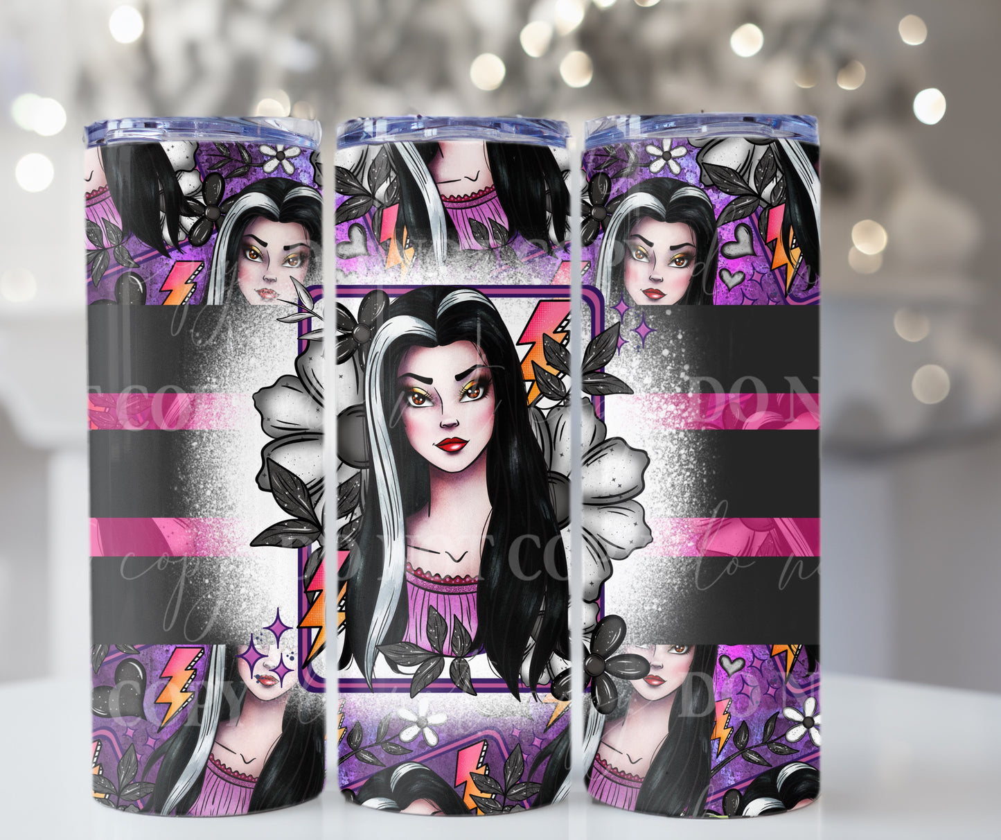 Goth Girl Munster 20oz