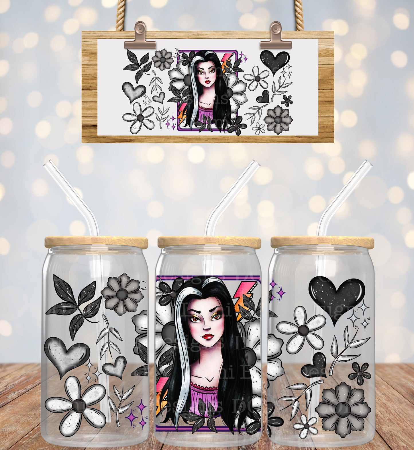Goth Girl Munster 16oz