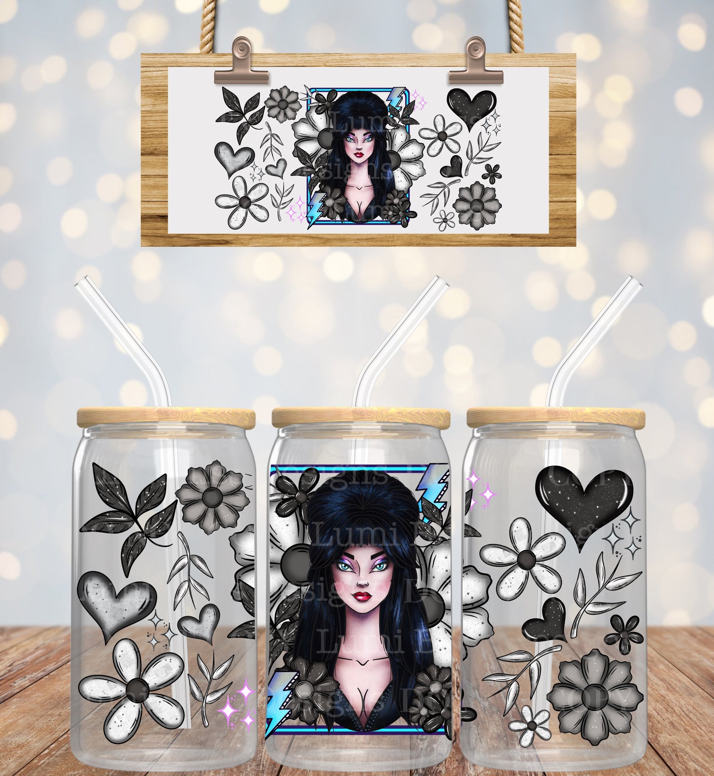 Goth Girls Elvira 16oz