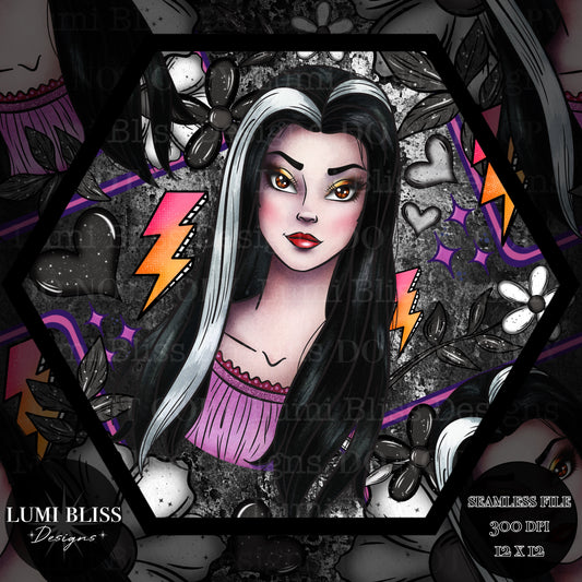 Goth Girls Munster Seamless