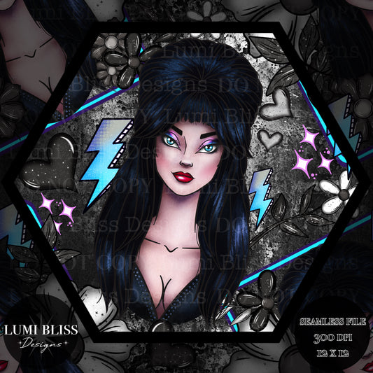 Goth Girls Elvira Seamless