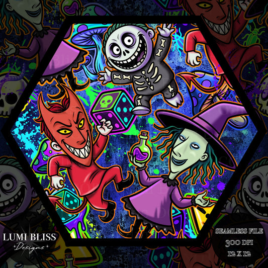 Neon Lock Shock Barrel Seamless