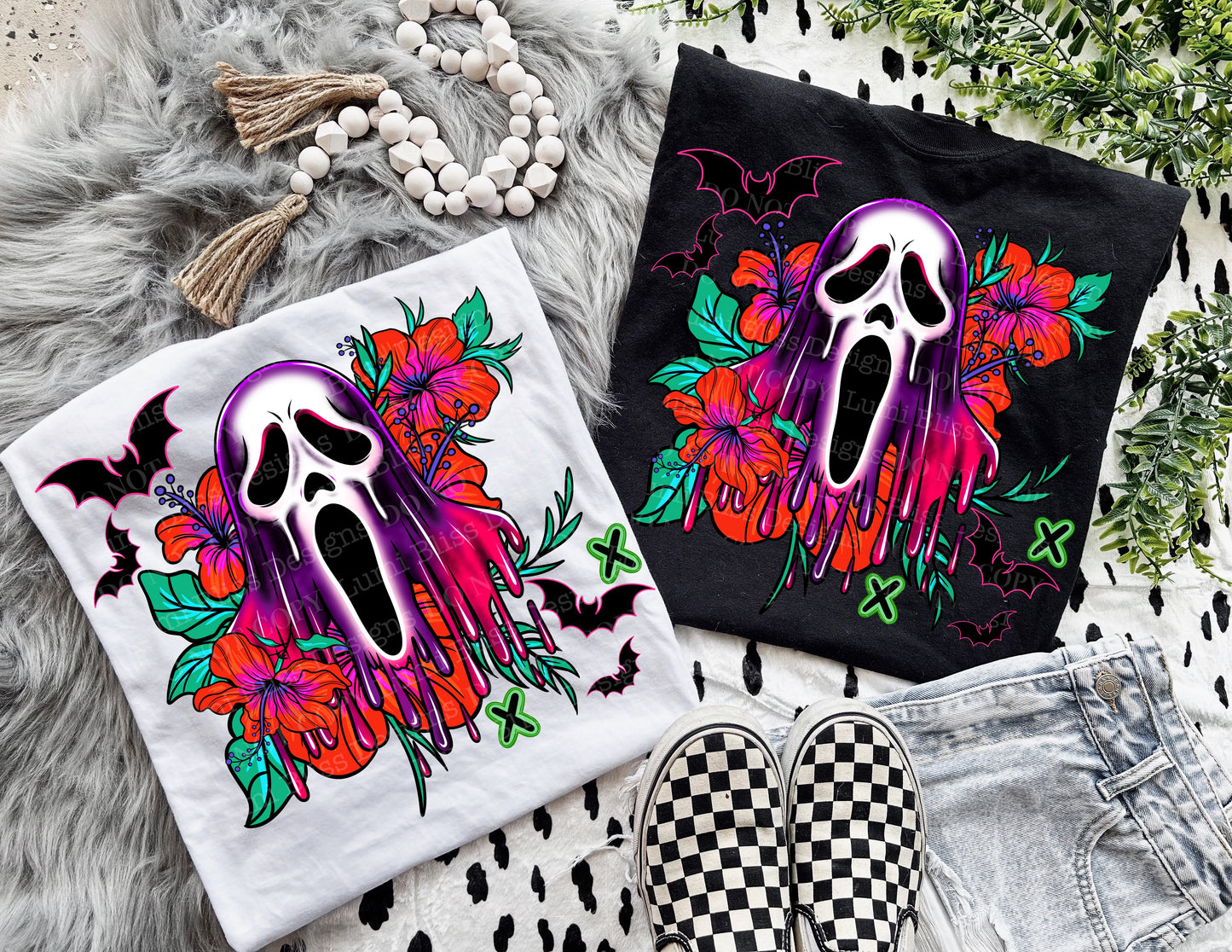 Horror Floral GF w/sleeves/spine